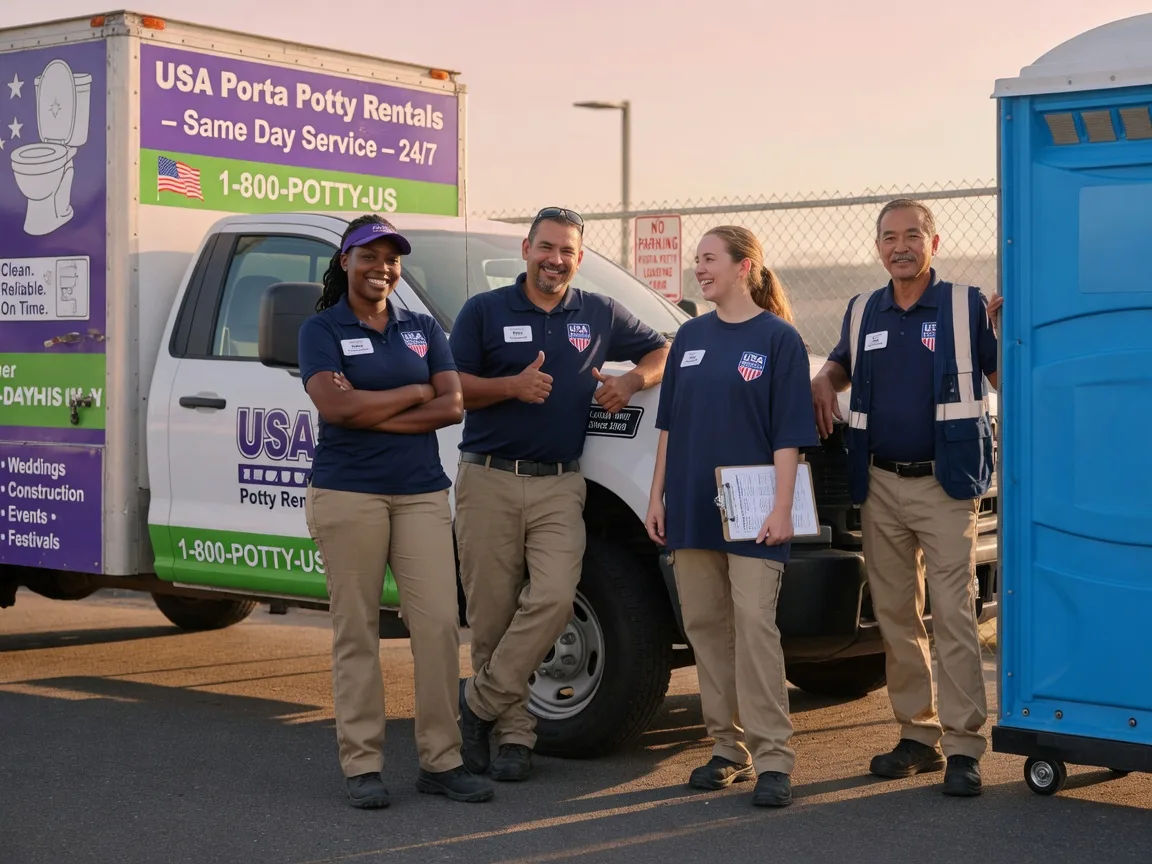 Porta Potty Rental company in Sausalito, CA